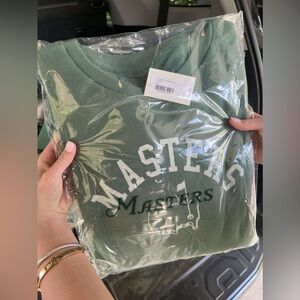 Masters Green Sweatshirt Size Small (2025)